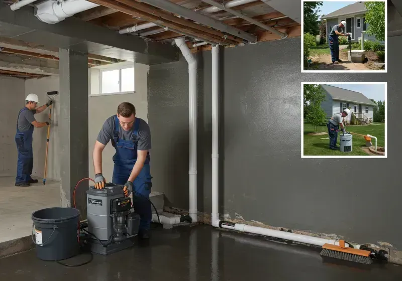 Basement Waterproofing and Flood Prevention process in Prospect, OH